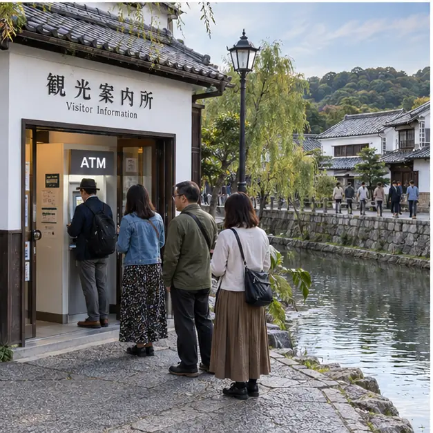 ATM周辺の様子
